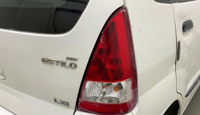 2010 Maruti Zen Estilo LXI, Petrol, Manual, 18,127 km, Right tail light - Reverse gear light not functional