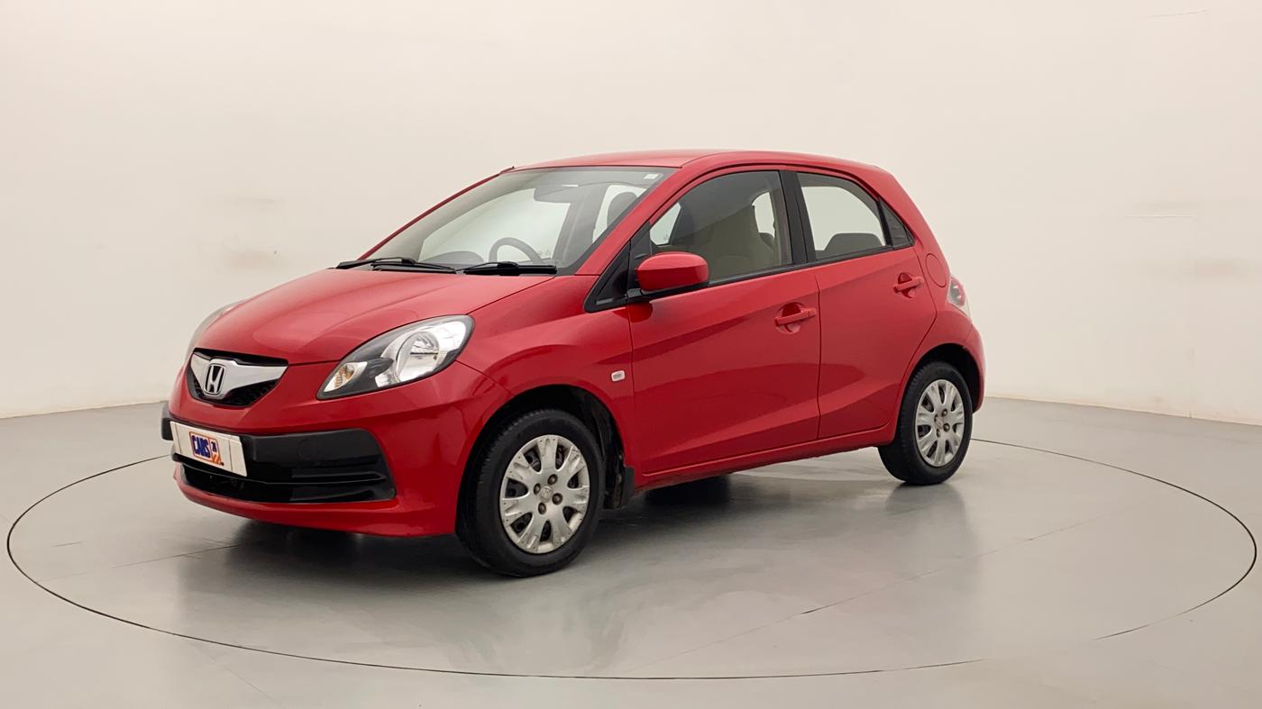 2012 Honda Brio S MT, Petrol, Manual, 74,452 km, Left Front Diagonal