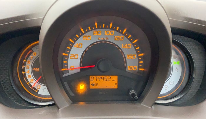 2012 Honda Brio S MT, Petrol, Manual, 74,452 km, Odometer Image