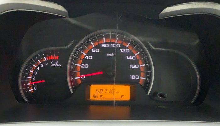 2016 Maruti Alto K10 VXI, Petrol, Manual, 58,850 km, Odometer Image