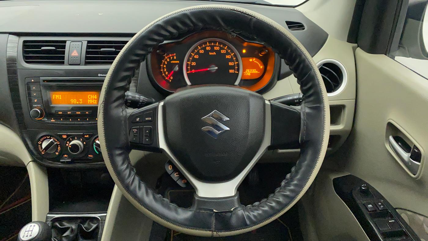2015 Maruti Celerio ZXI, Petrol, Manual, 26,330 km, Steering Wheel Close Up