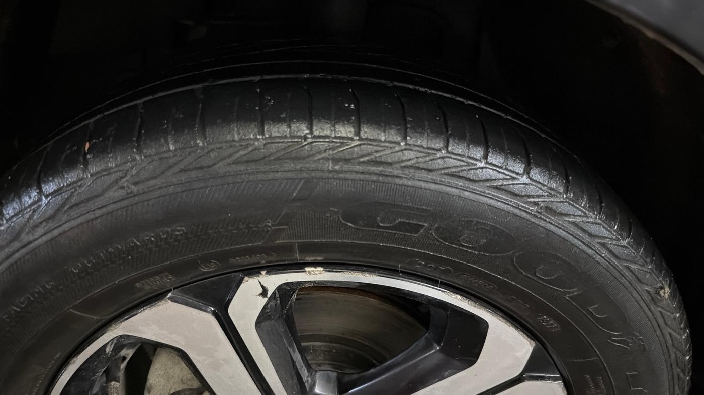 2022 Tata NEXON XZ PLUS PETROL, Petrol, Manual, 50,156 km, Left Front Tyre Tread