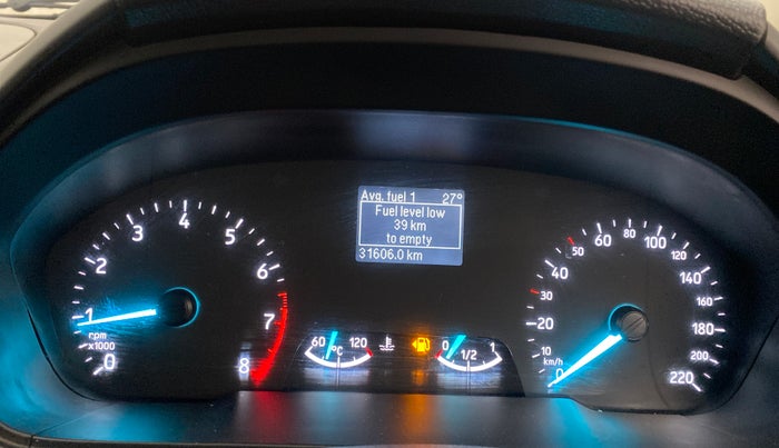 2020 Ford Ecosport TREND 1.5L PETROL, Petrol, Manual, 31,605 km, Odometer Image