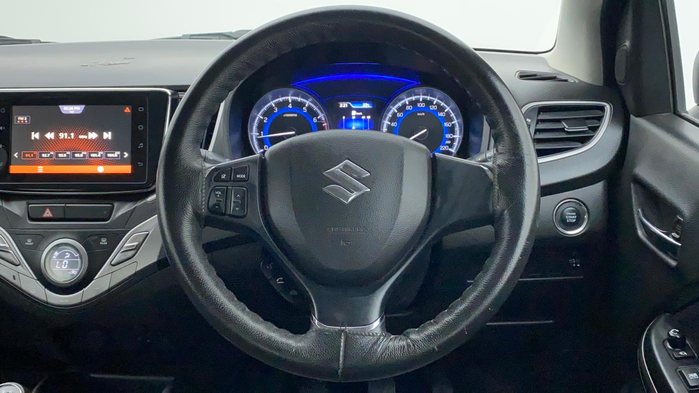 2020 Maruti Baleno ZETA PETROL 1.2, Petrol, Manual, 30,533 km, Steering Wheel Close Up