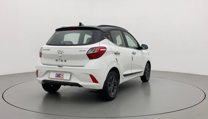 2021 Hyundai GRAND I10 NIOS SPORTZ 1.2 KAPPA VTVT, Petrol, Manual, 15,207 km, Right Back Diagonal