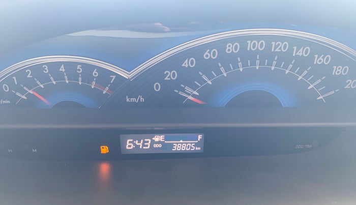 2015 Toyota Etios Liva G, Petrol, Manual, 38,768 km, Odometer Image