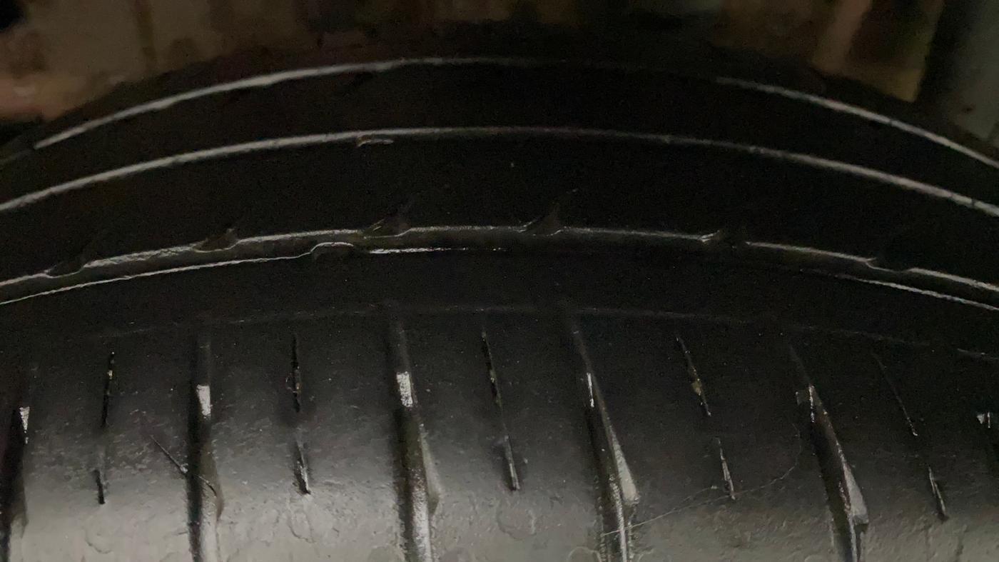 2023 Tata Tiago XZ PLUS PETROL, Petrol, Manual, 45,735 km, Left Rear Tyre Tread