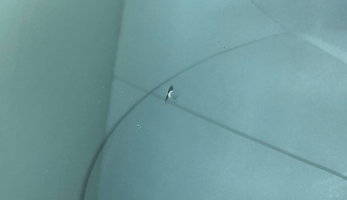 2018 Nissan Micra XL (O) CVT, Petrol, Automatic, 36,874 km, Front windshield - Minor spot on windshield