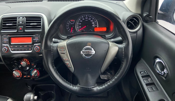 2018 Nissan Micra XL (O) CVT, Petrol, Automatic, 36,874 km, Steering Wheel Close Up