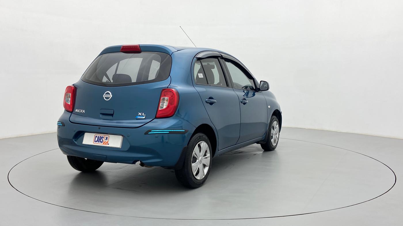 2018 Nissan Micra XL (O) CVT, Petrol, Automatic, 36,874 km, Right Back Diagonal