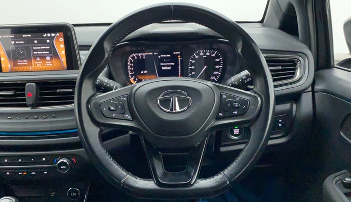 2022 Tata ALTROZ XZ PLUS PETROL DARK EDITION, Petrol, Manual, 30,801 km, Steering Wheel Close Up