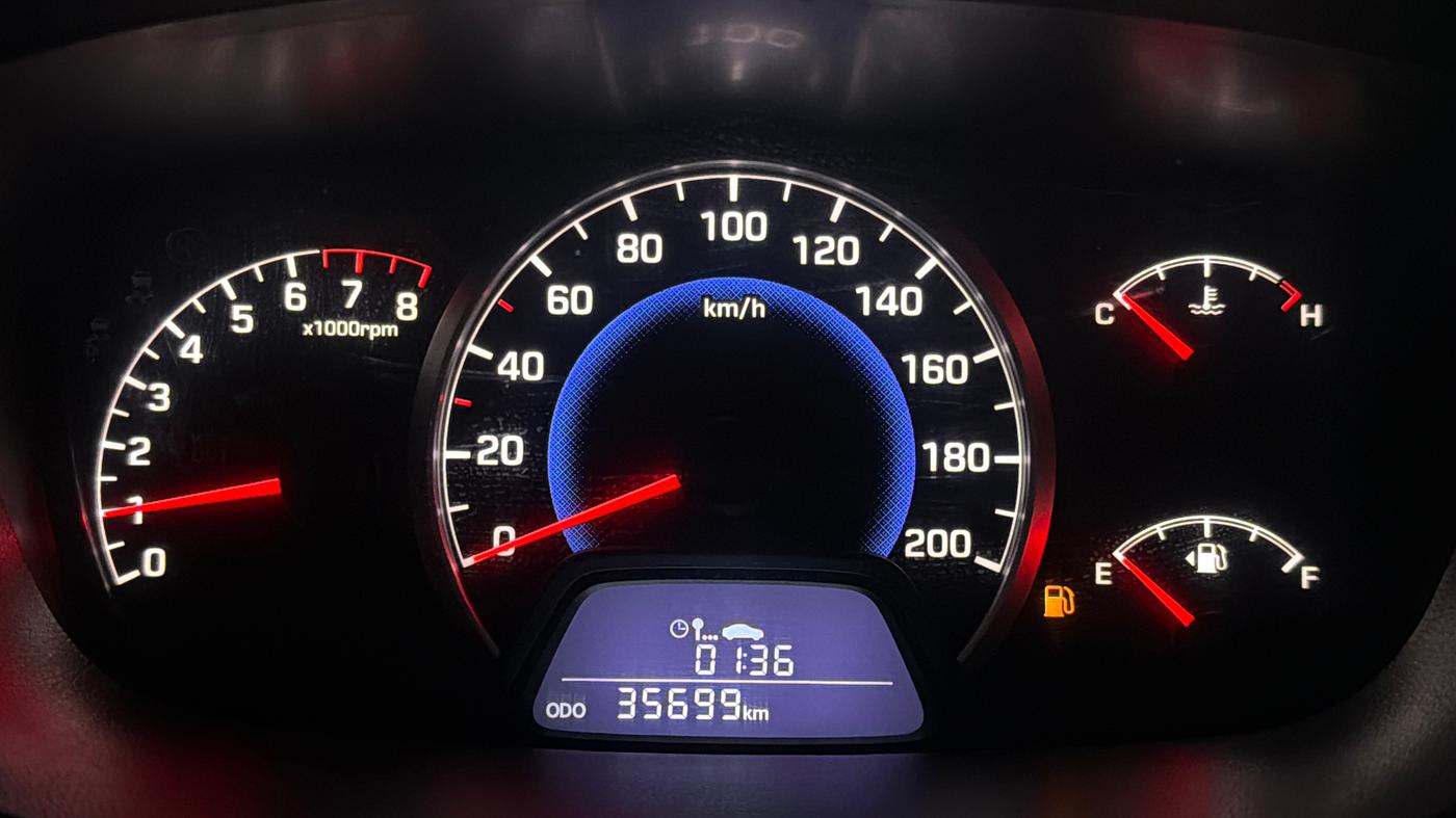 2016 Hyundai Grand i10 SPORTZ 1.2 KAPPA VTVT, Petrol, Manual, 35,689 km, Odometer Image