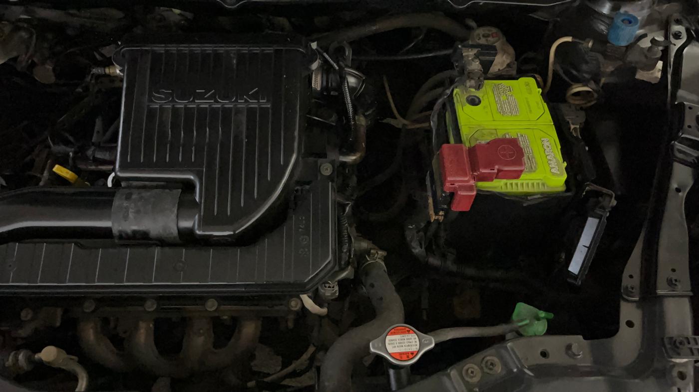 2016 Maruti Swift Dzire VXI, CNG, Manual, 75,510 km, Engine View - Left