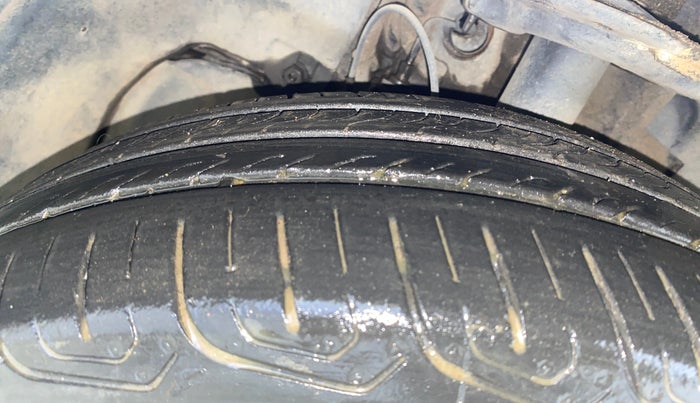 2021 Tata TIGOR XZ PETROL, Petrol, Manual, 28,365 km, Left Front Tyre Tread