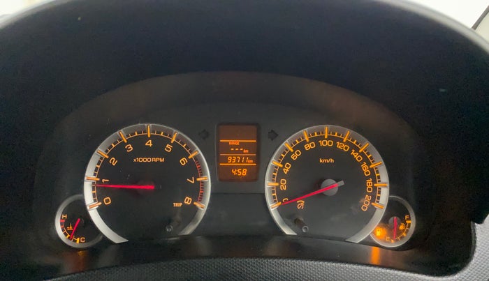 2012 Maruti Swift VXI, Petrol, Manual, 93,679 km, Odometer Image