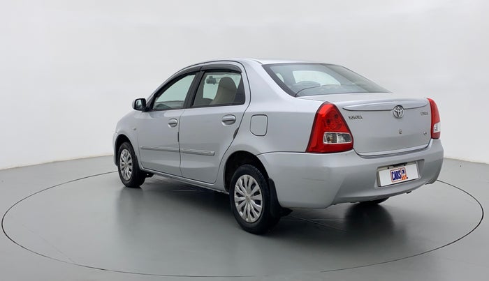 2011 Toyota Etios G SP, Petrol, Manual, 34,490 km, Left Back Diagonal