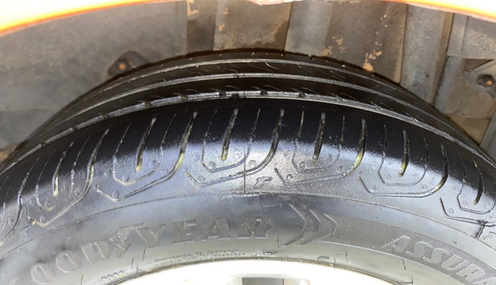 2018 Tata Tiago XZA PETROL, Petrol, Automatic, 36,810 km, Left Rear Tyre Tread