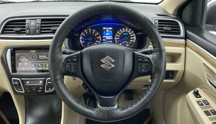 2021 Maruti Ciaz ALPHA 1.5 MT VTVT SHVS, Petrol, Manual, 5,970 km, Steering Wheel Close Up