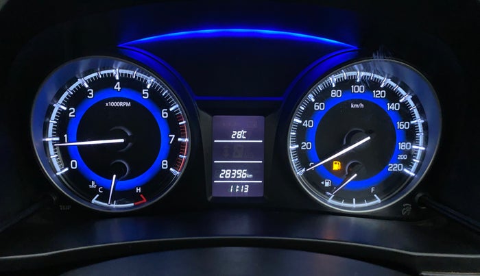 2020 Maruti Baleno DELTA 1.2 K12, Petrol, Manual, 28,446 km, Odometer Image
