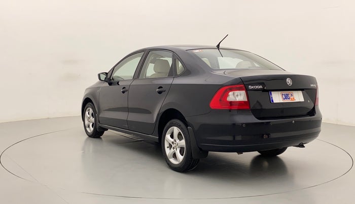 2014 Skoda Rapid AMBITION 1.6 TDI CR MT PLUS, Diesel, Manual, 97,989 km, Left Back Diagonal