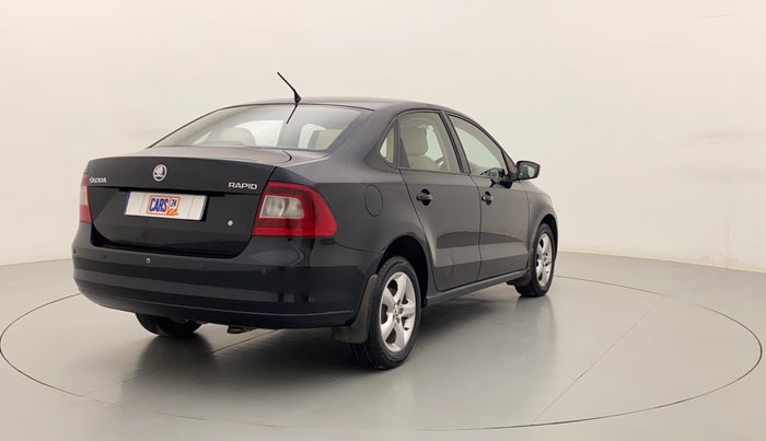 2014 Skoda Rapid AMBITION 1.6 TDI CR MT PLUS, Diesel, Manual, 97,989 km, Right Back Diagonal
