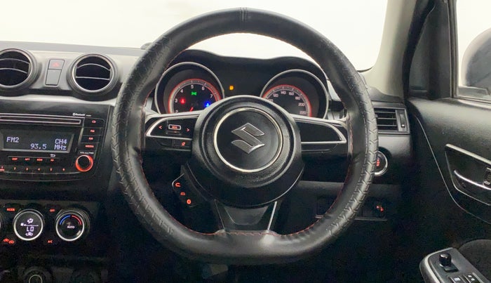2018 Maruti Swift ZXI AMT, Petrol, Automatic, 40,025 km, Steering Wheel Close Up