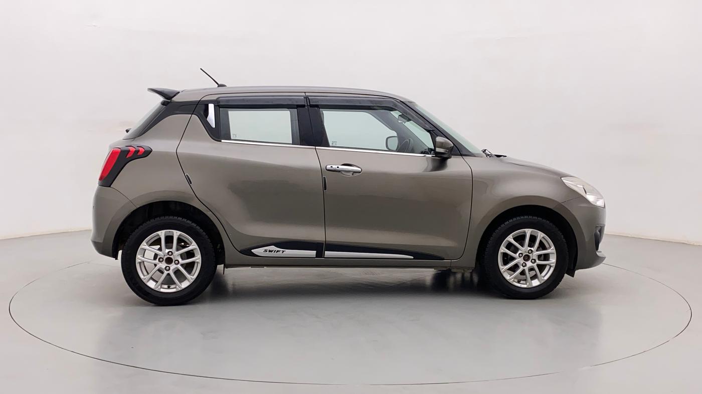 2018 Maruti Swift ZXI AMT, Petrol, Automatic, 40,025 km, Right Side View