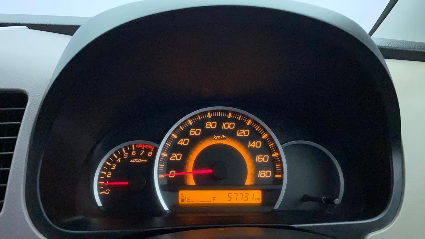 2013 Maruti Wagon R 1.0 VXI, Petrol, Manual, 57,715 km, Odometer Image