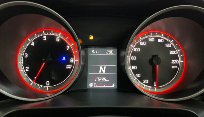 2018 Maruti Swift VXI AMT, Petrol, Automatic, 17,286 km, Odometer Image