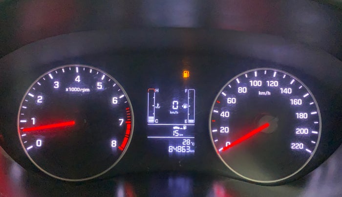 2018 Hyundai Elite i20 MAGNA EXECUTIVE 1.2, Petrol, Manual, 84,855 km, Odometer Image