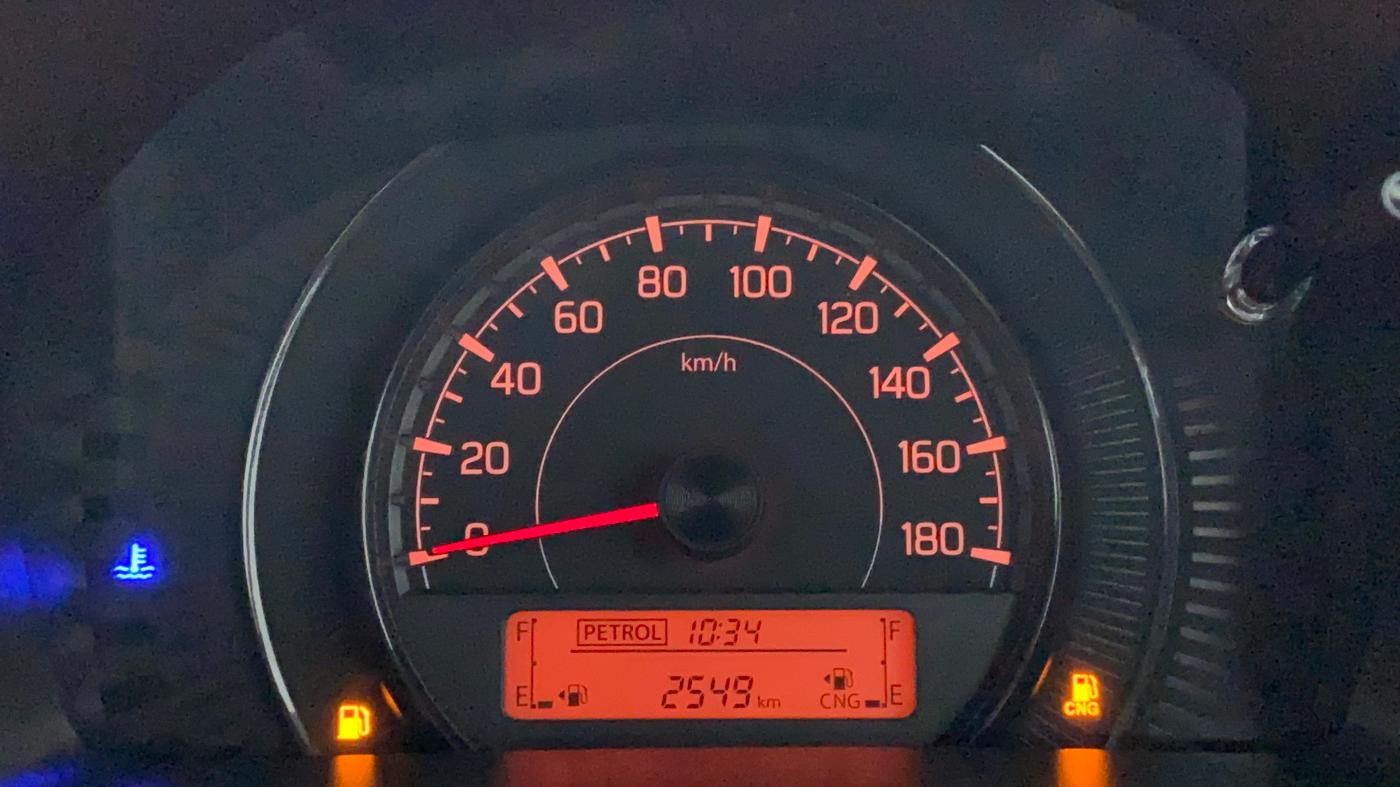 2023 Maruti Celerio VXI CNG, CNG, Manual, 2,549 km, Odometer Image