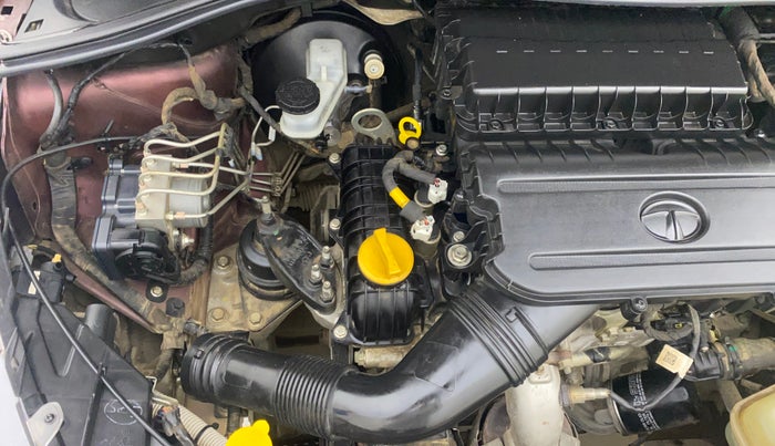 2020 Tata TIGOR XZA PLUS PETROL, Petrol, Automatic, 32,695 km, Engine View - Right