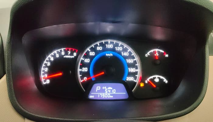 2017 Hyundai Grand i10 SPORTZ (O) AT 1.2 KAPPA VTVT, Petrol, Automatic, 17,875 km, Odometer Image