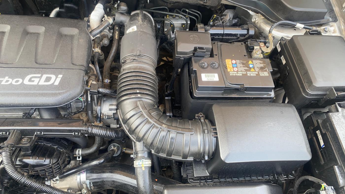 2023 KIA SONET GTX PLUS 1.0 IMT, Petrol, Manual, 22,505 km, Engine View - Left