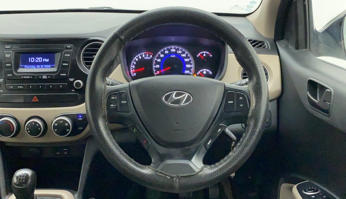 2018 Hyundai Grand i10 MAGNA 1.2 KAPPA VTVT, Petrol, Manual, 42,525 km, Steering Wheel Close Up