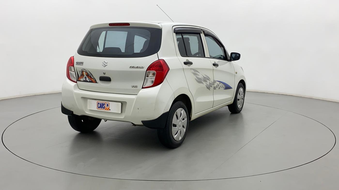 2014 Maruti Celerio VXI, Petrol, Manual, 67,927 km, Right Back Diagonal