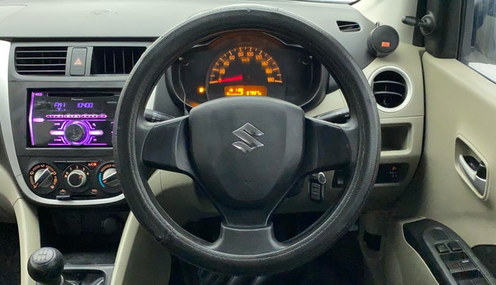 2014 Maruti Celerio VXI, Petrol, Manual, 67,927 km, Steering Wheel Close Up