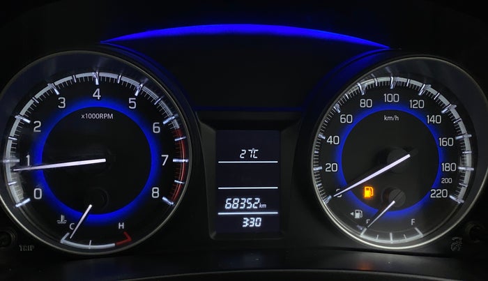2019 Maruti Baleno DELTA PETROL 1.2, Petrol, Manual, 68,343 km, Odometer Image