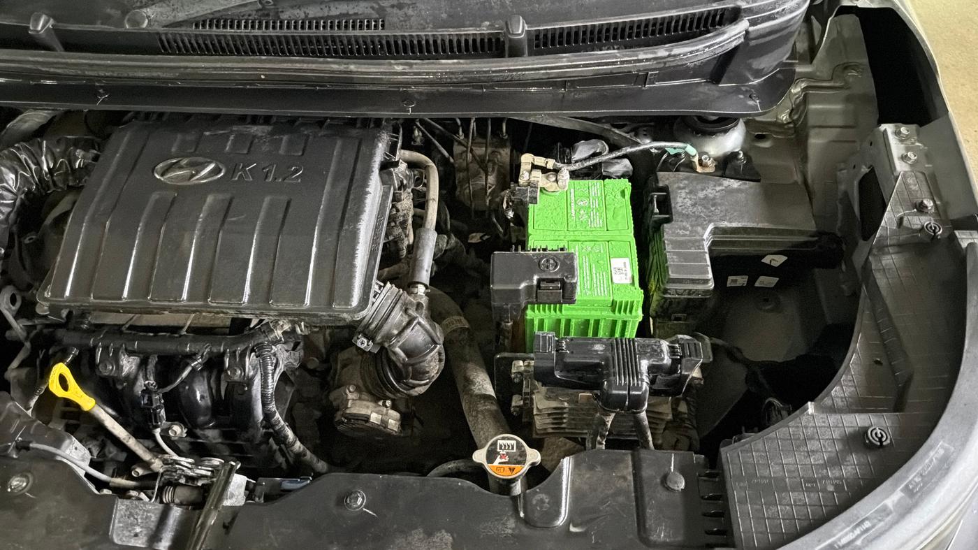 2023 Hyundai EXTER SX(O) CONNECT 1.2 AMT, Petrol, Automatic, 44,379 km, Engine View - Left