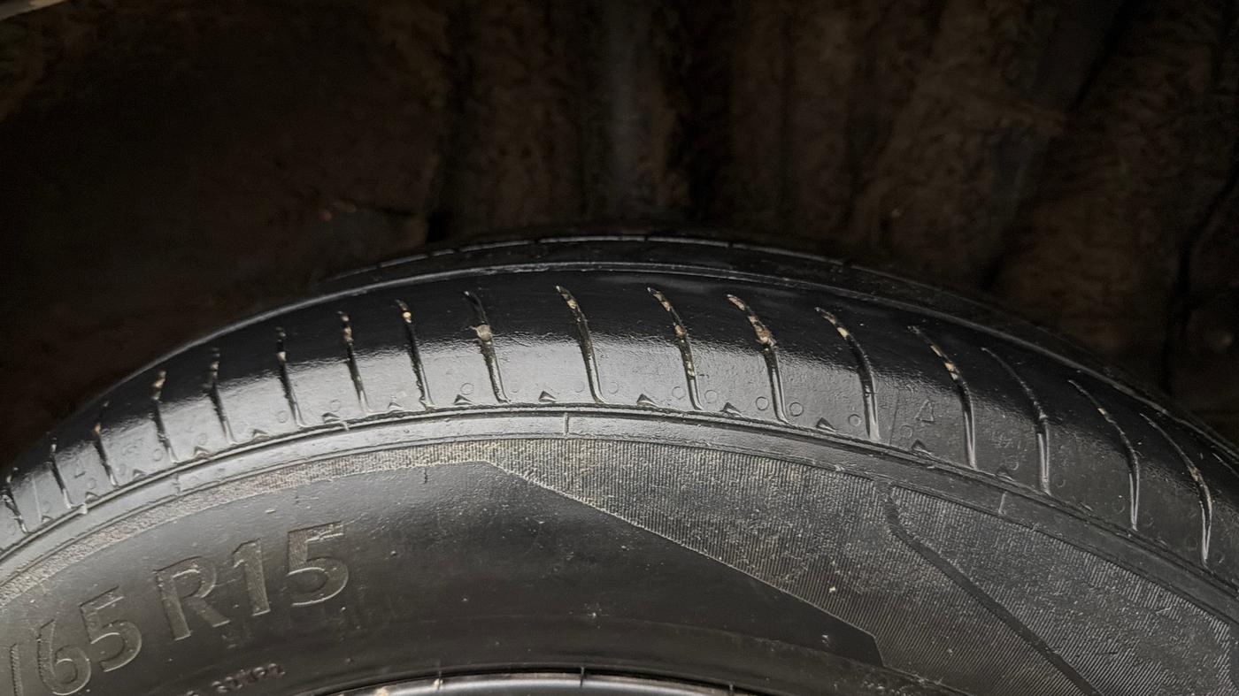 2023 Hyundai EXTER SX(O) CONNECT 1.2 AMT, Petrol, Automatic, 44,379 km, Left Rear Tyre Tread