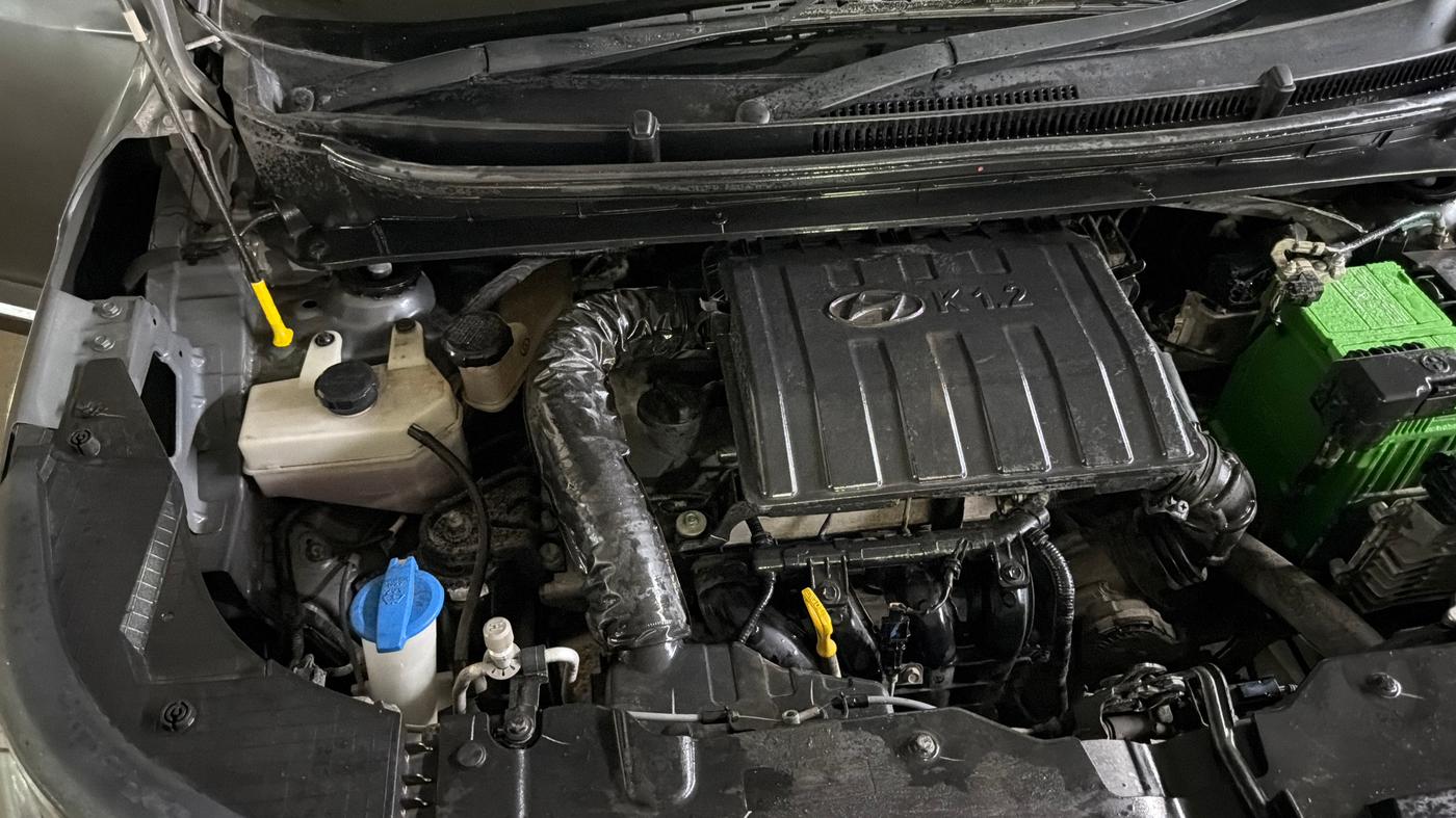 2023 Hyundai EXTER SX(O) CONNECT 1.2 AMT, Petrol, Automatic, 44,379 km, Engine View - Right