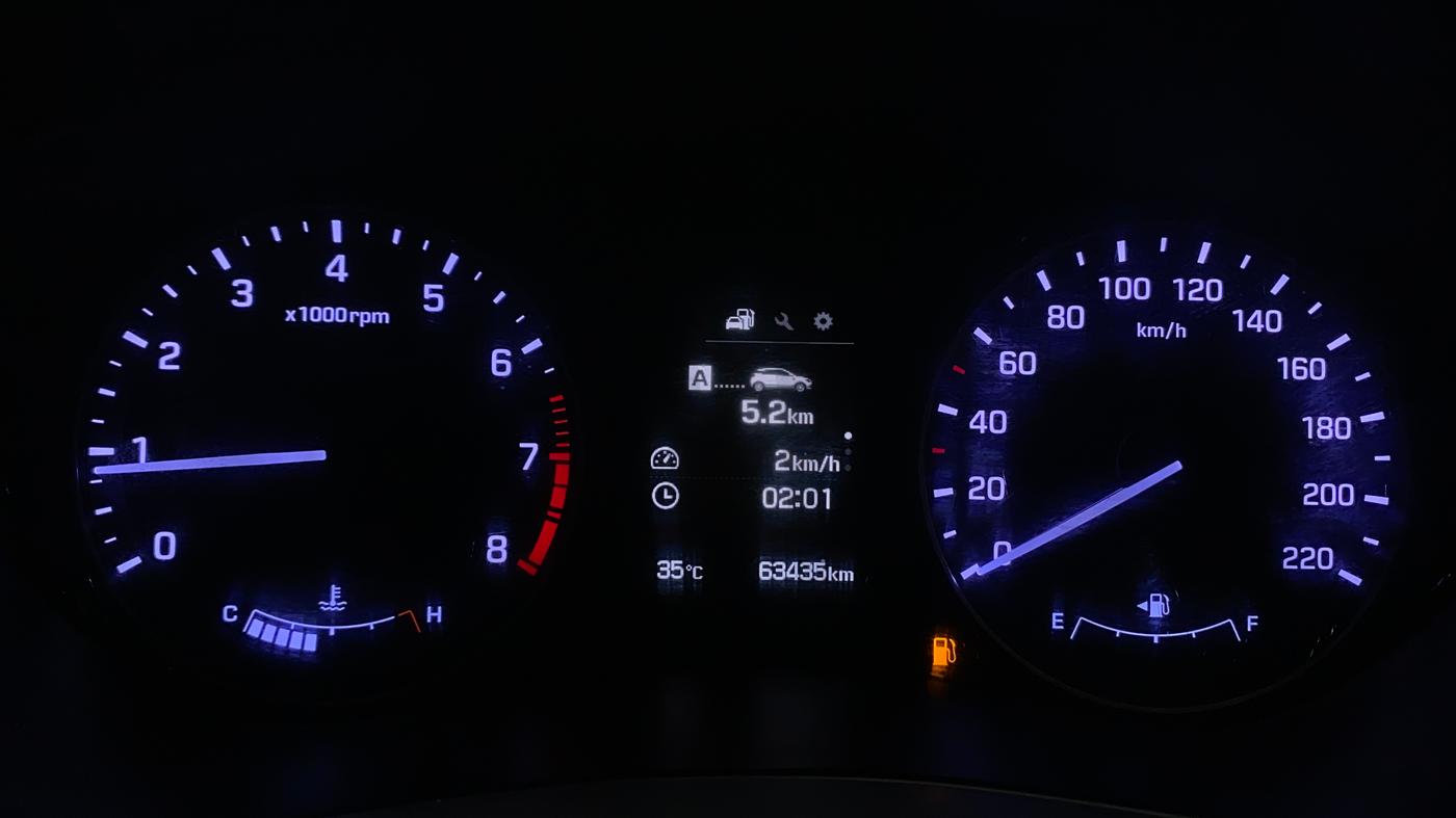 2016 Hyundai Elite i20 ASTA 1.2 (O), Petrol, Manual, 63,431 km, Odometer Image