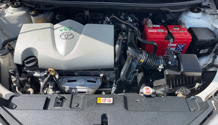 2018 Toyota YARIS G CVT, Petrol, Automatic, 88,486 km, Engine View