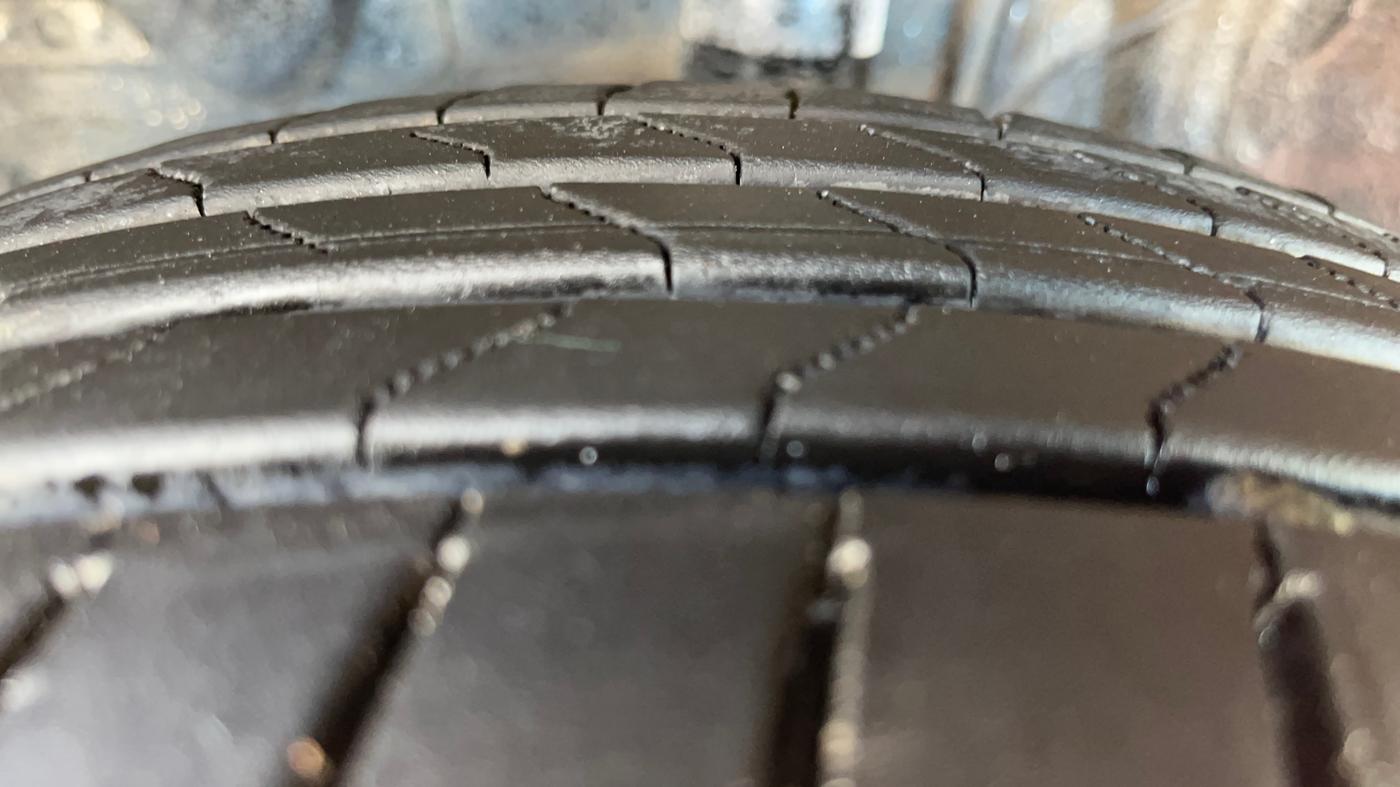 2018 Toyota YARIS G CVT, Petrol, Automatic, 88,486 km, Left Front Tyre Tread