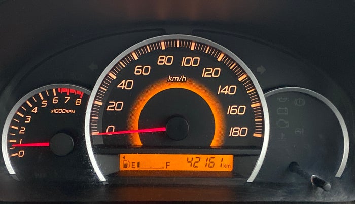 2015 Maruti Wagon R 1.0 VXI, Petrol, Manual, 42,231 km, Odometer Image