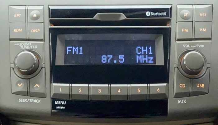 2017 Maruti Ertiga VXI CNG, CNG, Manual, 78,603 km, Infotainment System