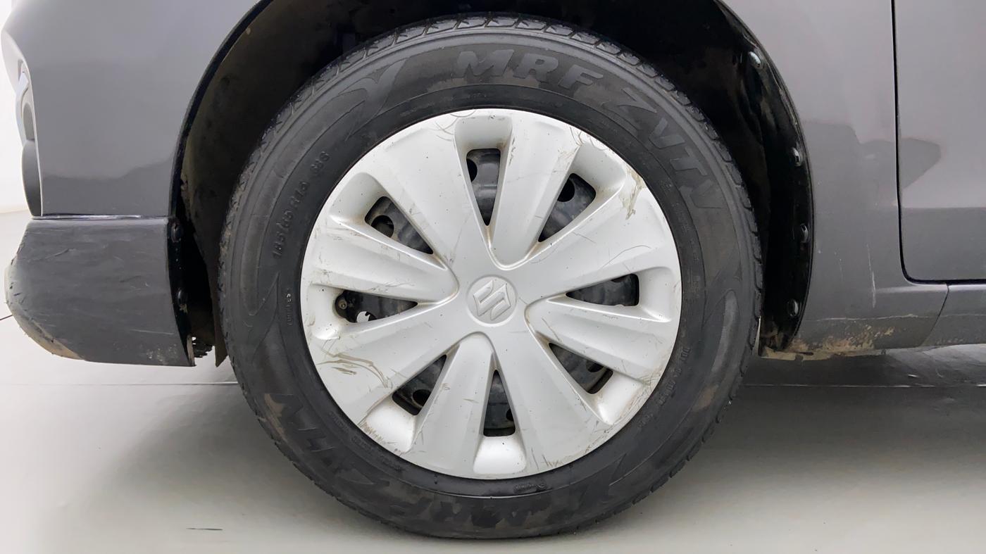 2017 Maruti Ertiga VXI CNG, CNG, Manual, 78,603 km, Left Front Wheel