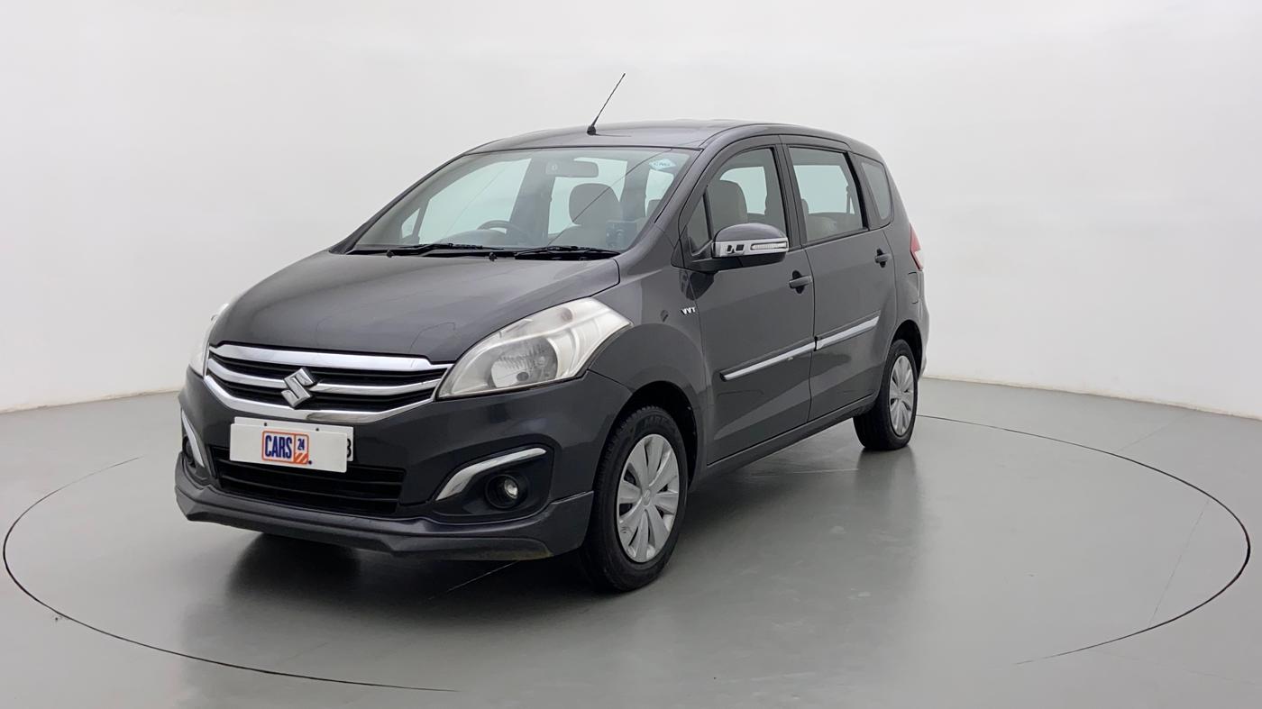 2017 Maruti Ertiga VXI CNG, CNG, Manual, 78,603 km, Left Front Diagonal