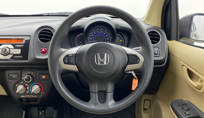 2015 Honda Brio 1.2 S MT I VTEC, Petrol, Manual, 13,570 km, Steering Wheel Close Up