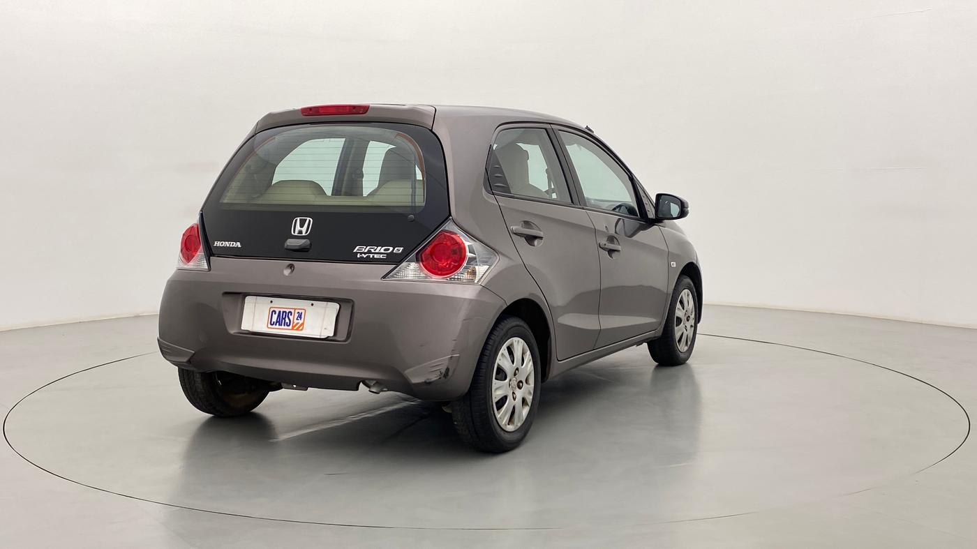 2015 Honda Brio 1.2 S MT I VTEC, Petrol, Manual, 13,570 km, Right Back Diagonal